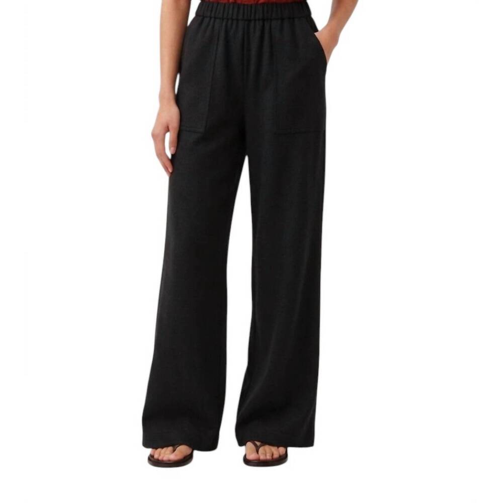 NEW DIEGA perillo wide leg pant in black